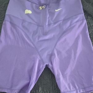 Nike Women's Lavender Bike Shorts